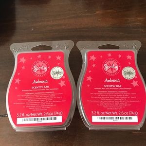 2 Scensy bars. Ambrosia